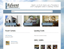 Tablet Screenshot of adventchurch.org